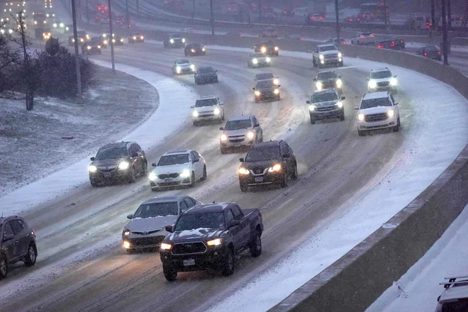 V Chicagu naj bi se temperatura spustila do okoli -40 stopinj Celzija. FOTO: AFP
