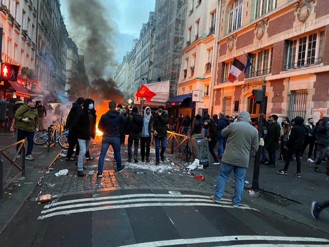 Strelski pohod je povzročil nemire. FOTO: Clotaire Achi/Reuters
