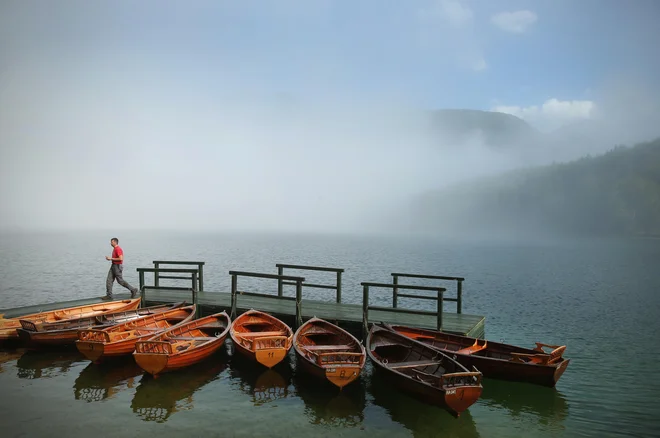 Motiv iz Bohinja. FOTO: Jure Eržen
