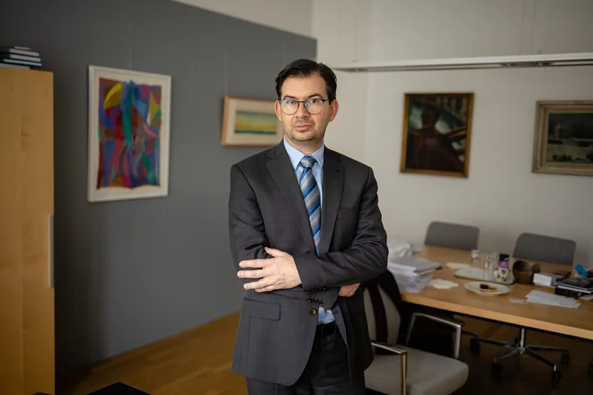 Dekan ljubljanske pedagoške fakultete prof. dr. Janez Vogrinc je vodja delovne skupine za pripravo nacionalnega programa šolstva za prihodnje desetletno obdobje. FOTO: Črt Piksi/Delo
