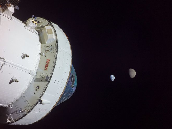 Nasa se je končno podala na pot povratka človeka na Luno. Foto Nasa
