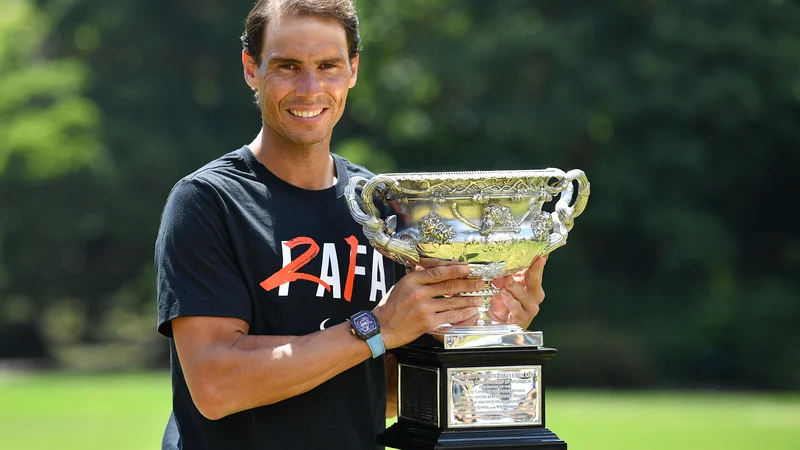 Fotografija: Rafael Nadal bo na prvem velikem teniškem slamu leta 2023 branil naslov. FOTO: Aap Aap/Reuters