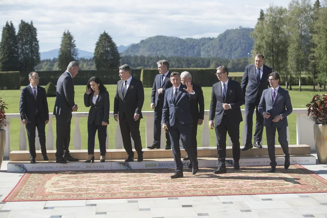 Vrh pobude Brdo-Brioni je Slovenija gostila 12. septembra letos. Foto Jure Eržen
