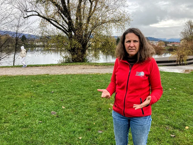 Lani in letos smo skupaj z Voko Snago zasadili po več kot tisoč dreves na javnih površinah, pravi Lena Marion. Foto Jaroslav Jankovič
