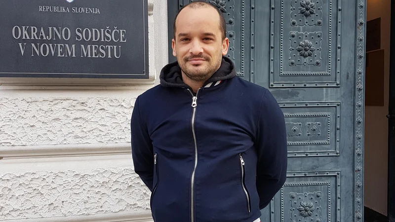 Fotografija: Jaka Bitenc je bil zaradi postopka na novomeškem sodišču v hišnem priporu. FOTO: Tanja Jakše Gazvoda