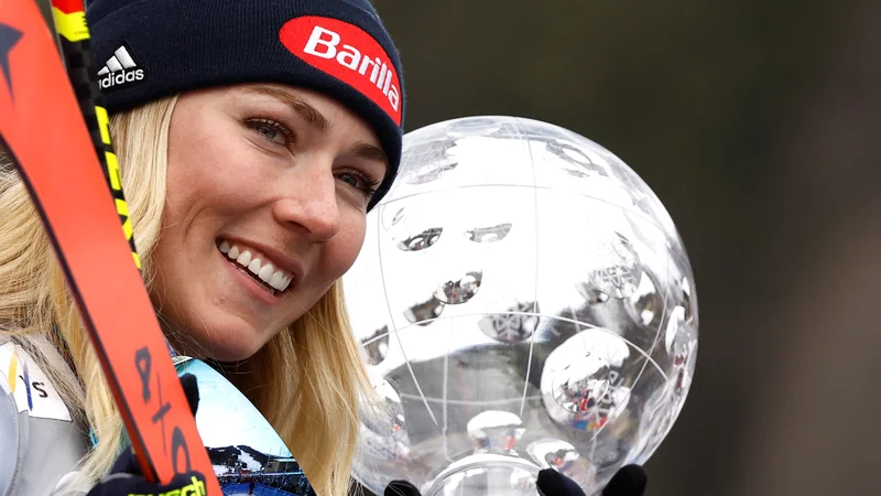 Fotografija: Mikaela Shiffrin je že pred desetimi leti navduševala med smučarsko elito. FOTO: Christian Hartmann/Reuters