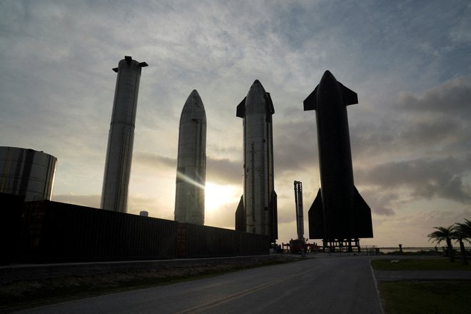 Z uspešno izstrelitvijo bi starship postal najmočnejša operativna raketa na svetu. Foto Veronica Cardenas/Reuters
