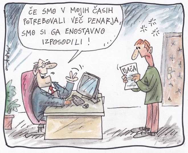 KARIKATURA: Marko Kočevar
