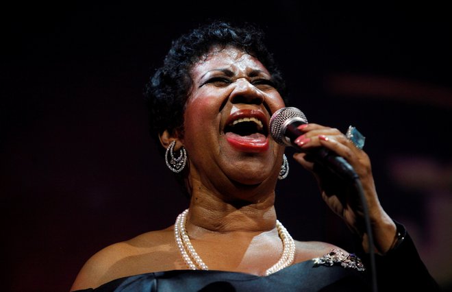Aretha Franklin je izumila svoj zvok, ki je večen. FOTO: Eric Thayer/Reuters
