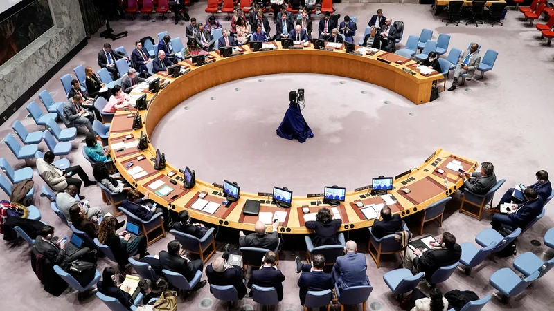 Fotografija: Kandidatura Slovenije za nestalno članico varnostnega sveta OZN je najvišja zunanjepolitična prioriteta. FOTO: Eduardo Munoz/Reuters