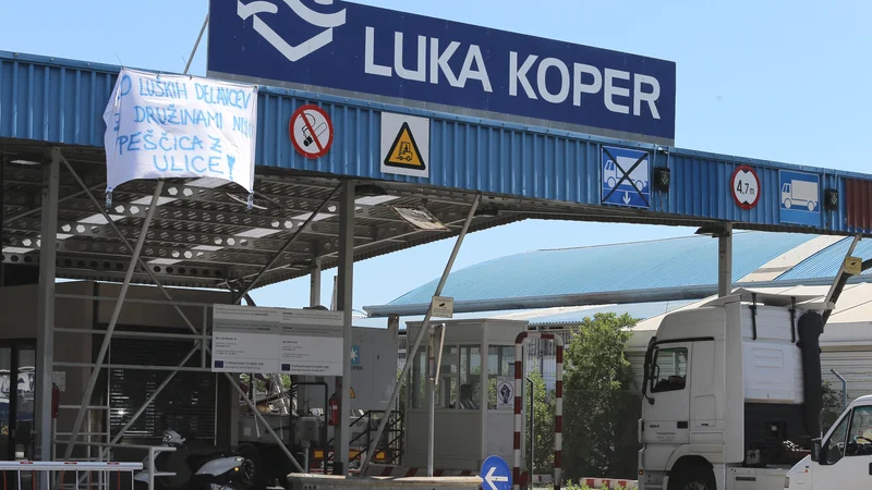 Luko Koper je sodišče s premoženjskopravnim zahtevkom napotilo na pravdo. FOTO: Jože Suhadolnik/Delo
