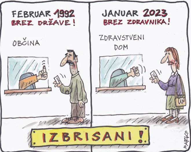 KARIKATURA: Marko Kočevar
