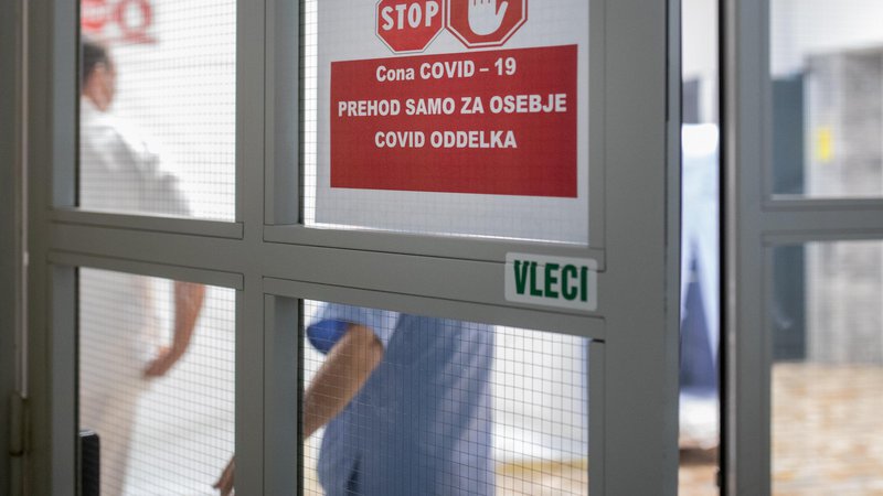 Fotografija: V času pandemije so tudi v splošno rabo prišle besede, ki smo jih prej slišali zgolj za vrati bolnišnic in drugih zdravstvenih ustanov. FOTO: Voranc Vogel/Delo
