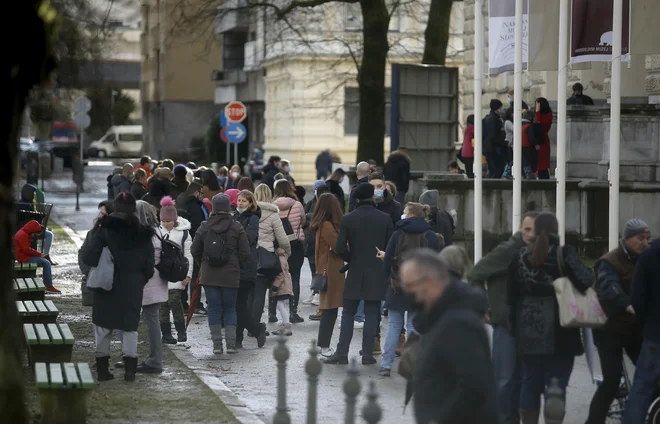 Vas zanima zadnji podatek o številu prebivalcev Slovenije in njihova starostna ter izobrazbena struktura? FOTO: Blaž Samec/Delo