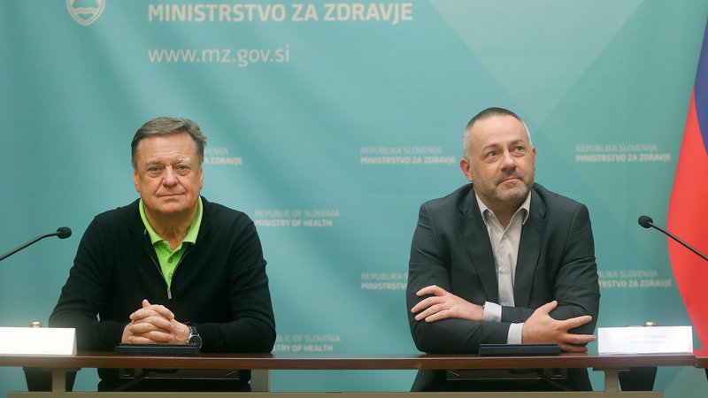 Fotografija: Minister Danijel Bešič Loredan se je opravičil ljubljanskemu županu Zoranu Jankoviću. FOTO: Blaž Samec/DELO
