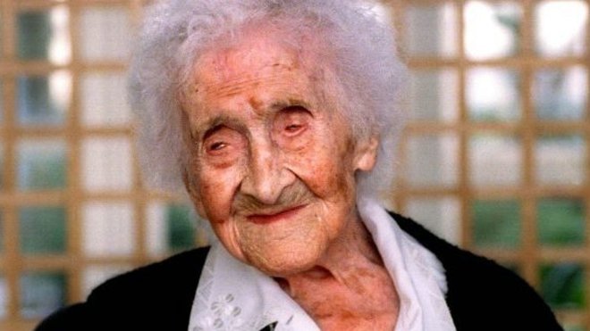 Za uradno potrjeno najdlje živečo prebivalko našega planeta še vedno velja Francozinja Jeanne Calment, ki je umrla leta 1997. Foto Reuters
