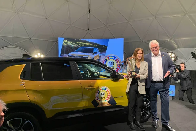 Jeep avenger je evropski avto leta 2023 FOTO: European Car Of The Year
