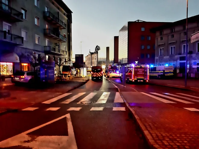 Vzrok za požar še ni znan. FOTO: PU Kranj
