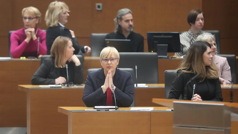 Posveta, ki je bil prvi te vrste v državnem zboru, se je udeležilo preko 30 predstavnikov nevladnih organizacij ter državni vrh. FOTO: Blaž Samec