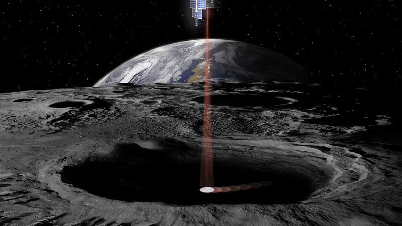 Fotografija: Lunar flashlight FOTO: Nasa/JPL