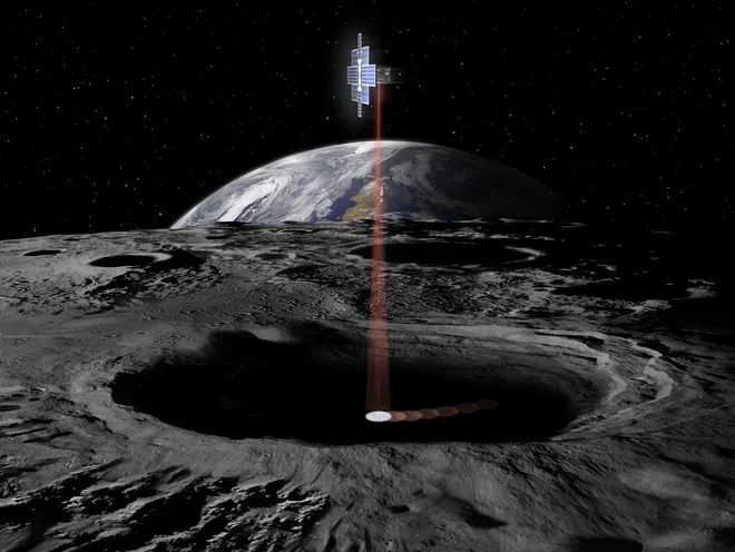 Lunar flashlight FOTO: Nasa/JPL
