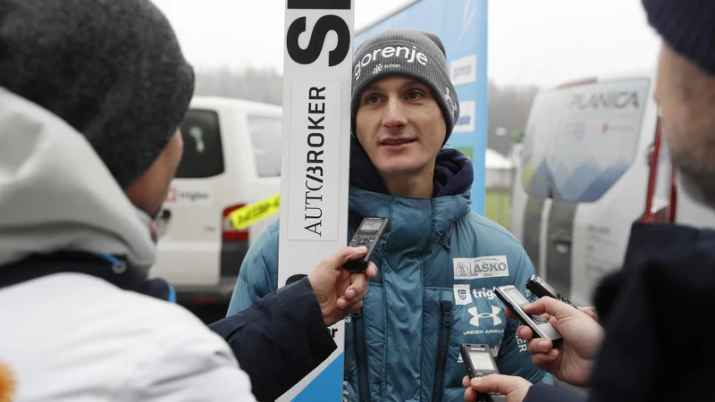 Fotografija: Domen Prevc upa, da bo v Saporu naredil premik navzgor. FOTO: Leon Vidic/Delo