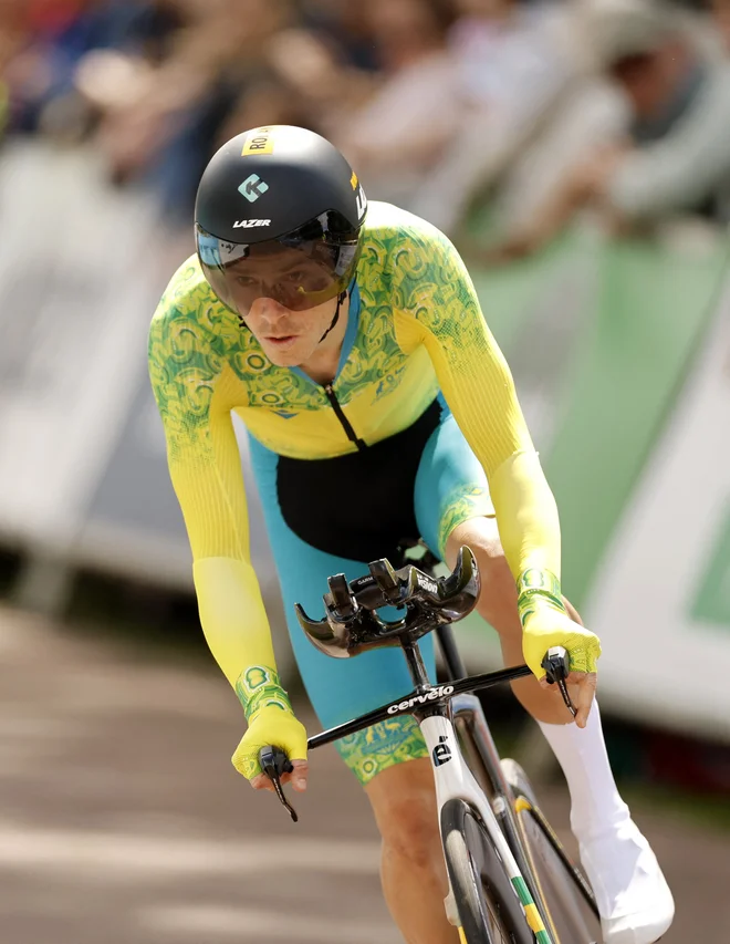 Rohan Dennis na avgustovskih igrah Commonwealtha.&nbsp;FOTO: Jason Cairnduff/Reuters
