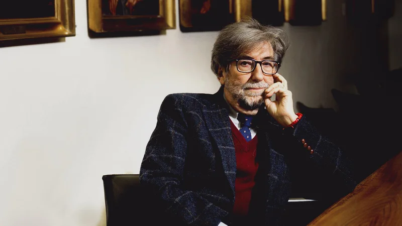 Fotografija: Ernesto Galli della Loggia je od leta 1992 tudi kolumnist dnevnika Corriere della Sera. FOTO: Lorenzo Zoppolato/Friuli Storia