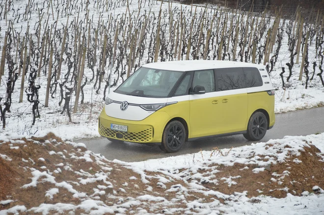 ID.buzz je doslej najprostornejši v družini električnih avtomobilov skupine VW. FOTO: Gašper Boncelj

