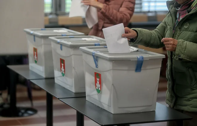 Z glasovanjem želimo izbrati najboljše kandidate, hkrati pa izbiramo tudi najslabše, saj se tega ne da ločiti. FOTO BLAŽ SAMEC/DELO
