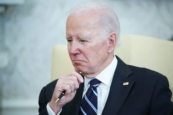 Ameriški predsednik Joe Biden. FOTO: Mandel Ngan/Afp