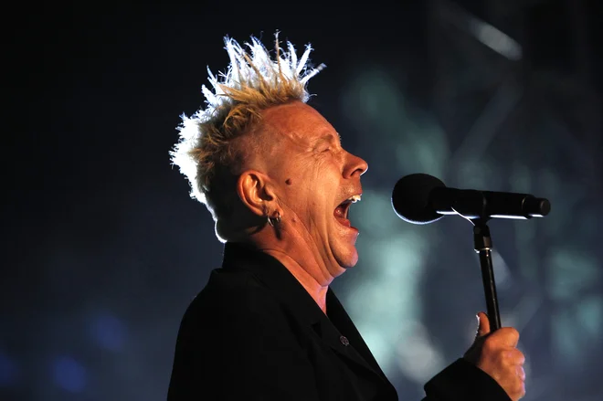 Ko je bil še pevec Sex Pistols, je bil znan kot Johnny Rotten, Gnili Johnny. FOTO: Wikipedija
