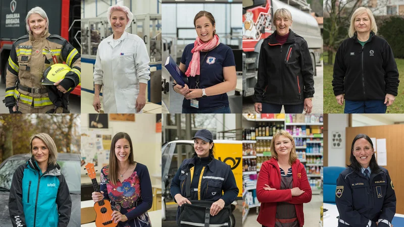 Fotografija: Portretiranke razstave Spregledane/Overlooked: Suzana Anžur, Brigita Škafar, Breda Lozar, Metka Končar, Branka Leš, Aleksandra Došenović, Eva Jekovec, Polona Cerar, Mateja Bric in Majda Nagode FOTO: Mankica Kranjec