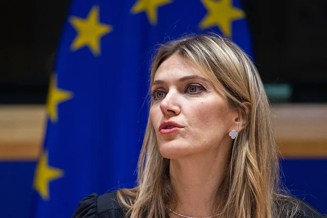 Eva Kaili je trenutno v priporu v Bruslju. FOTO: Eric Vidal/Afp
