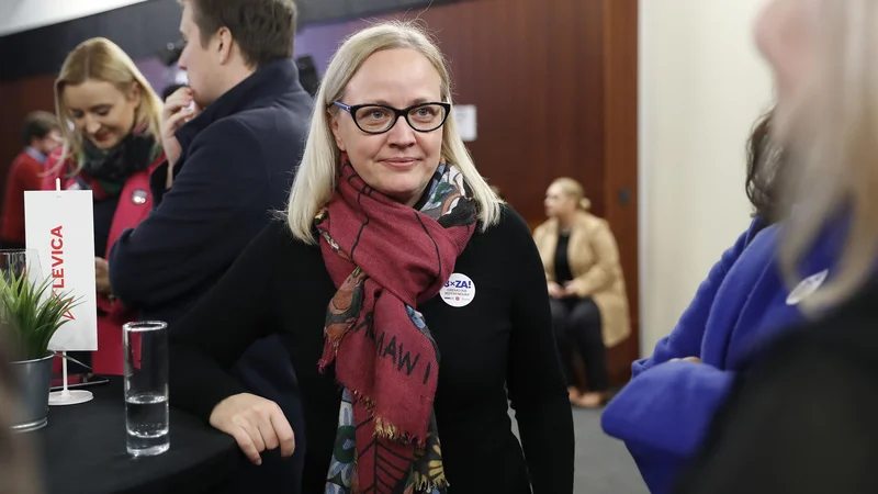 Fotografija: »Zdravstvena reforma presega nabiranje političnih točk.« Tamara Kozlovič, generalna sekretarka Gibanja Svoboda FOTO: Leon Vidic/Delo