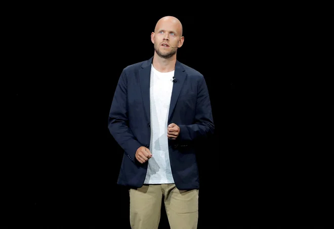 Spotify je storitev, ki je boljša od piratstva in hkrati skrbi za dohodek glasbenikov, pravi Daniel Ek. FOTO: Lucas Jackson/Reuters
