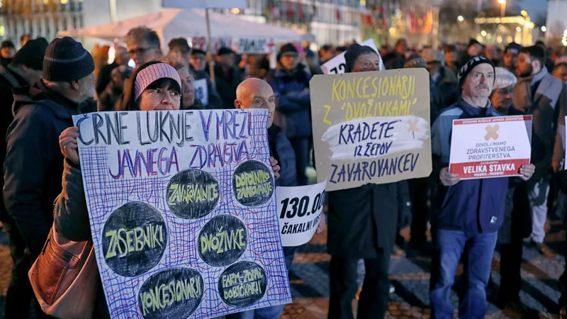 Pogrešal sem resne in uravnotežene predloge za izboljšanje nastalih razmer. In to je sploh ena glavnih hib protestov. FOTO BLAŽ SAMEC/DELO
