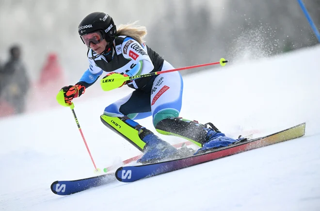 Ana Bucik je osvojila deseto mesto. FOTO: Vladimir Simicek/AFP
