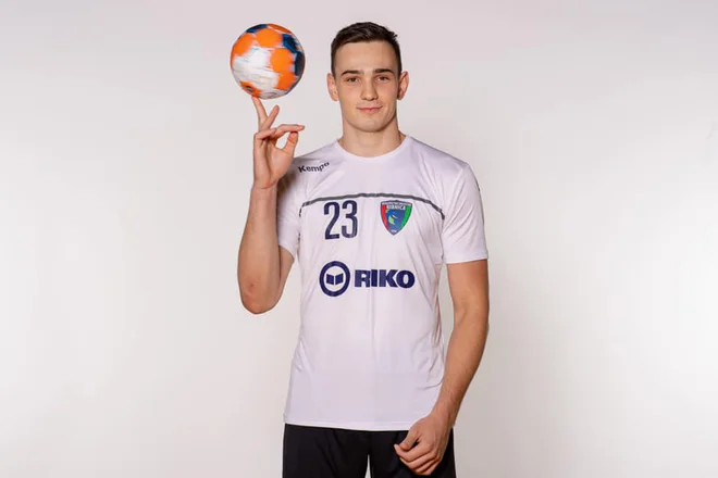 Uroš Milićević je bil na Norveškem najboljši strelec Ribničanov. FOTO: Aleš Cipot
