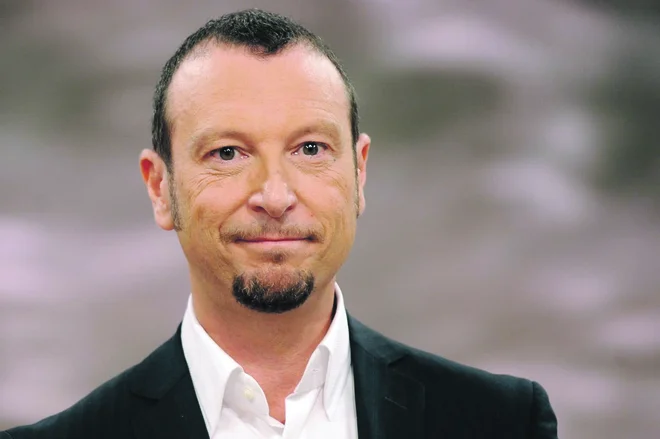 Amadeus, trenutni oče festivala v Sanremu.
