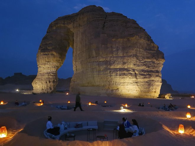 Geološka posebnost, skala Elephant Rock, je še posebej čarobna v večernih urah. FOTO: Marijana Kolenko
