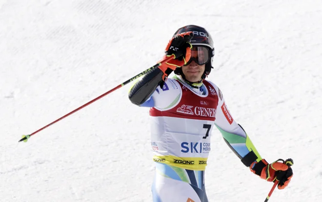 Žan Kranjec je bil v Franciji vodilni slovenski adut.&nbsp;FOTO:&nbsp;Leonhard Föger/Reuters
