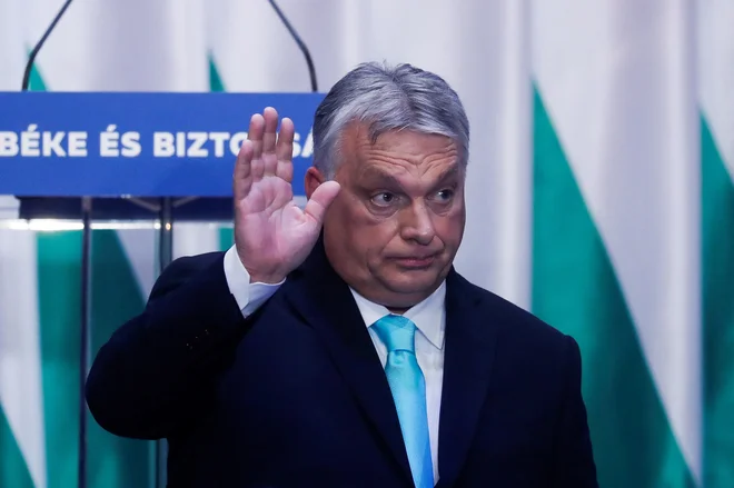 Viktor Orbán je Evropski uniji očital, da je zaradi višjih cen energije, ki so posledica sankcij proti Rusiji, sprožila inflacijo.
FOTO: Bernadett Szabo/Reuters