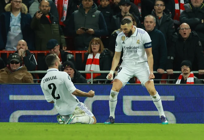 Karim Benzema je postavil piko na i. FOTO:&nbsp;Phil Noble/Reuters
