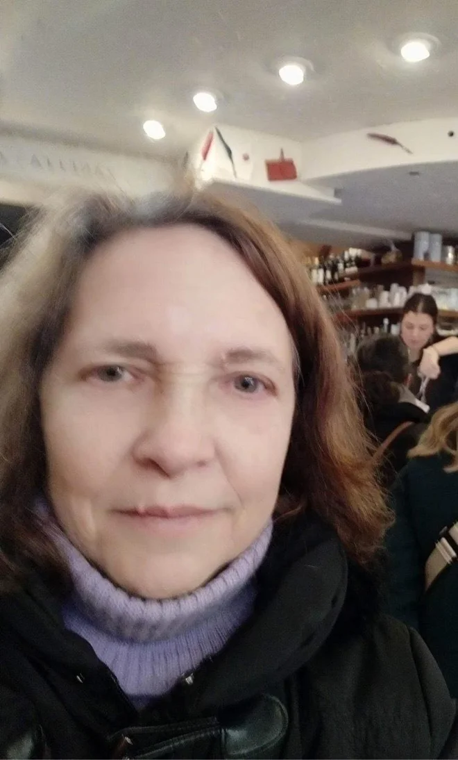 Olena, Magdalinina mama, živi na Smledniku z mladoletnim sinom in možem, ki ima čez 60 let.

FOTO: osebni arhiv
