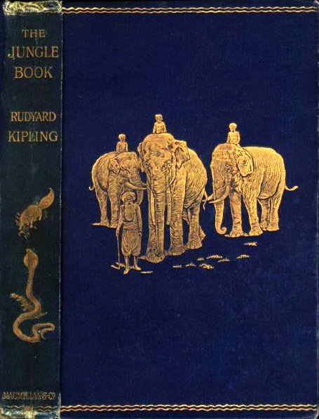Knjiga o džungli je med platnicami prvič izšla leta 1894 FOTO: Wikipedija
