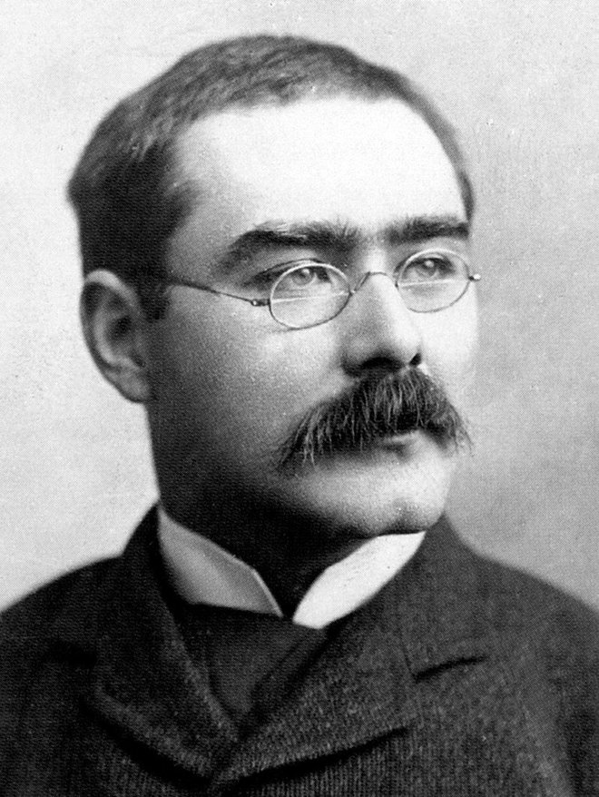 Rudyard Kipling je navdih za večino svojih del črpal iz Indije, kjer pa v resnici sploh ni dolgo živel. FOTO: Wikipedija
