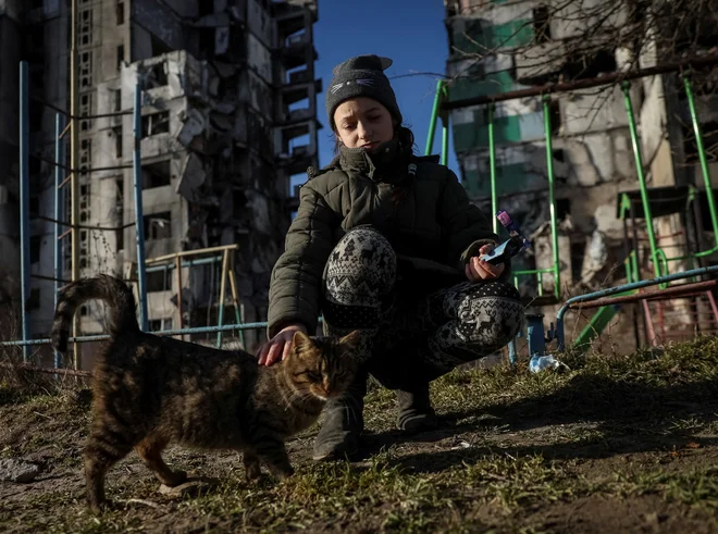 Za Unijo so vodilo svoboda, suverenost in ozemeljska celovitost Ukrajine. FOTO: Gleb Garanich/Reuters
