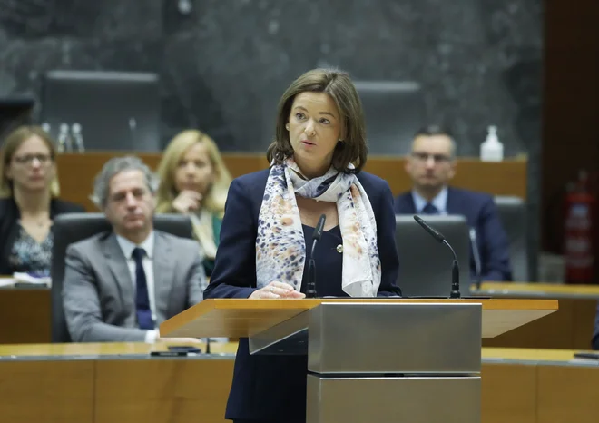 &raquo;Prosta trgovina potrebuje nove, pravičnejše temelje. Zato glasujem proti Ceti,&laquo; je Tanja Fajon v funkciji evropske poslanke zapisala leta 2017 ob glasovanju o trgovskem sporazumu s Kanado, saj da v zvezi s tem še vedno obstajajo nekatera tveganja. FOTO:&nbsp;Jože Suhadolnik
