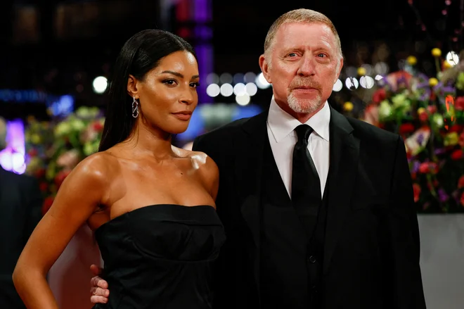 Boris Becker se je pred kratkim pojavil na Berlinalu s partnerico Lilian de Carvalho. FOTO: Michele Tantussi/Reuters

